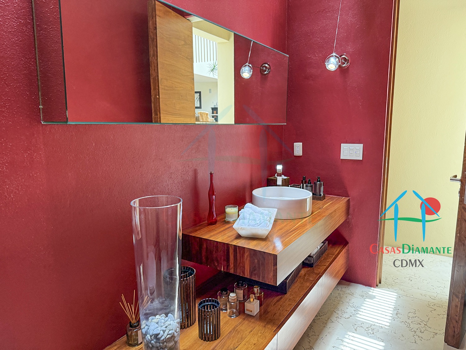 Rancho San Francisco Casa Encino - Baño de visitas 2